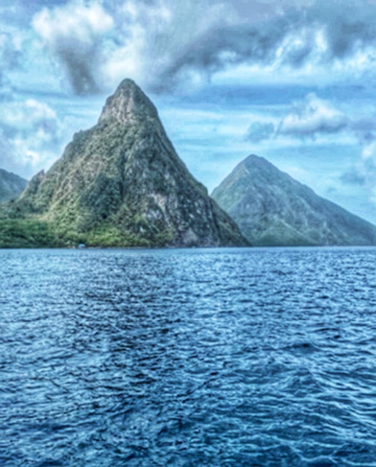 The Pitons, St Lucia